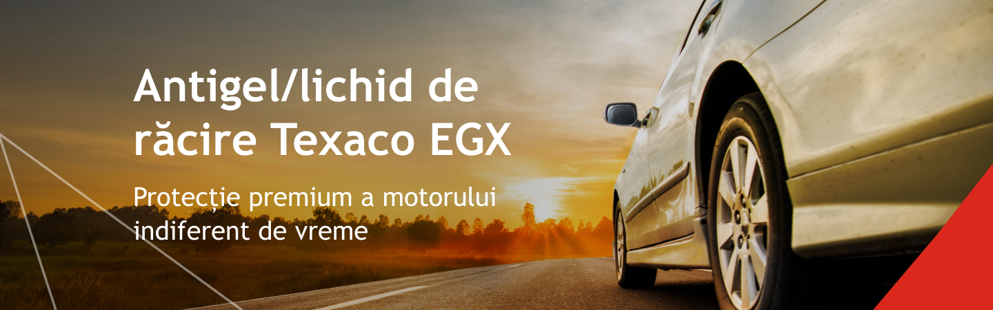 Antigel/lichid de răcire Texaco EGX - Protecție premium a motorului indiferent de vreme 